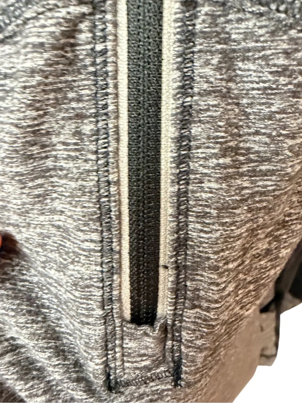 Lululemon Reflective 1/4 Zip Active Top w/ Thumbholes, Pockets, Covered Zip